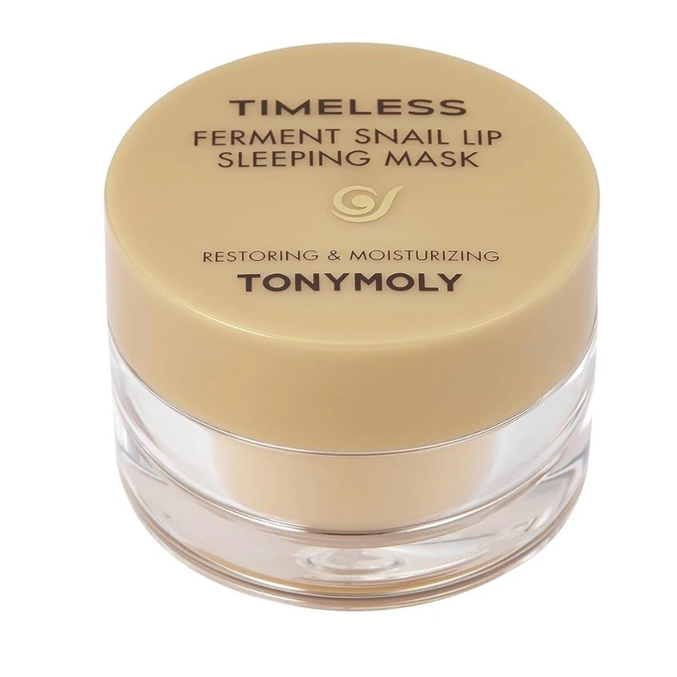 TONYMOLY Fermento atemporal Caracol Labio Dormir Mascarilla Restauradora Hidratante Foto 4 de 4
