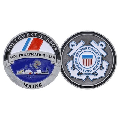 USCG ANT SW HARBOR COIN
