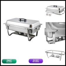 Winco Classic Chafer with Folding Stand, 8 Quart