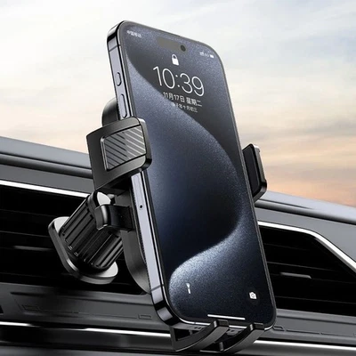 Car Phone Holder Air Vent Mount 360° Rotating Auto Lock for iPhone and android - Image 1 of 4