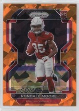 2021 Panini Prizm Rookie Orange Ice Prizm Rondale Moore #347 1pz4