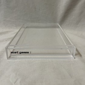 Acrylic Video Game Display Case - Xbox PS2 GameCube Xbox 360 Wii + UV Protection