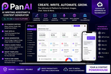 PanAI – AI Writing Assistant & Content Generator SaaS | Text, Image, Chat, Voice