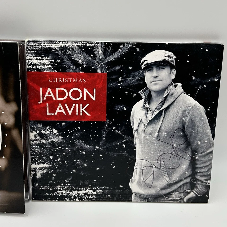 JADON LAVIK LOT OF 2: Christmas [SIGNED] + Roots Run Deep: A Collection of Hymns Foto 4 de 4
