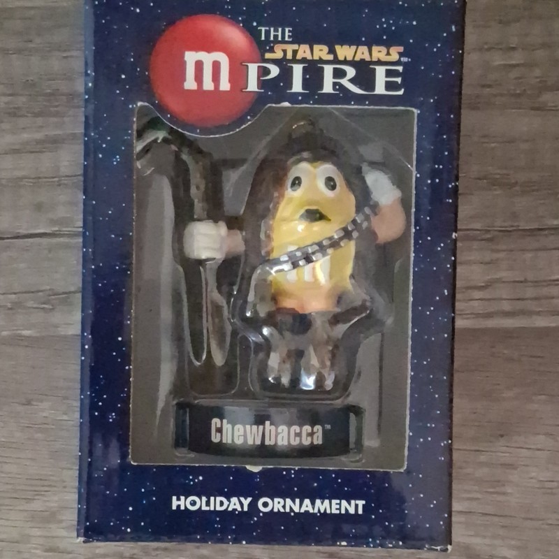Kurt S. Adler Star Wars Chewbacca Plastic Ornament Christmas 2005 Handmade