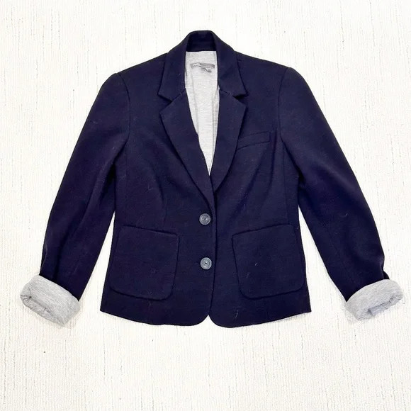 Vince Wool Blend Two Button Closure Patch Pockets… - image 13