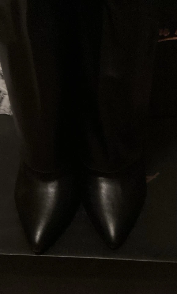 Botas plegables negras Anne Michelle talla 8 1/2 Foto 3 de 4