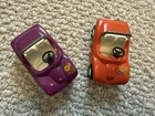 Tiny Tonka 1970s Vintage Pressed Steel Dune Buggies w/ Original Flower Stckers
