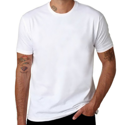 100% Cotton T-Shirt Unisex Men's Basic Plain Blank Crew Tee Tops Adult Shirts