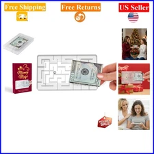Money Puzzle Box for Teens & Adults, Maze Gift Holder, Christmas Stocking Stu...