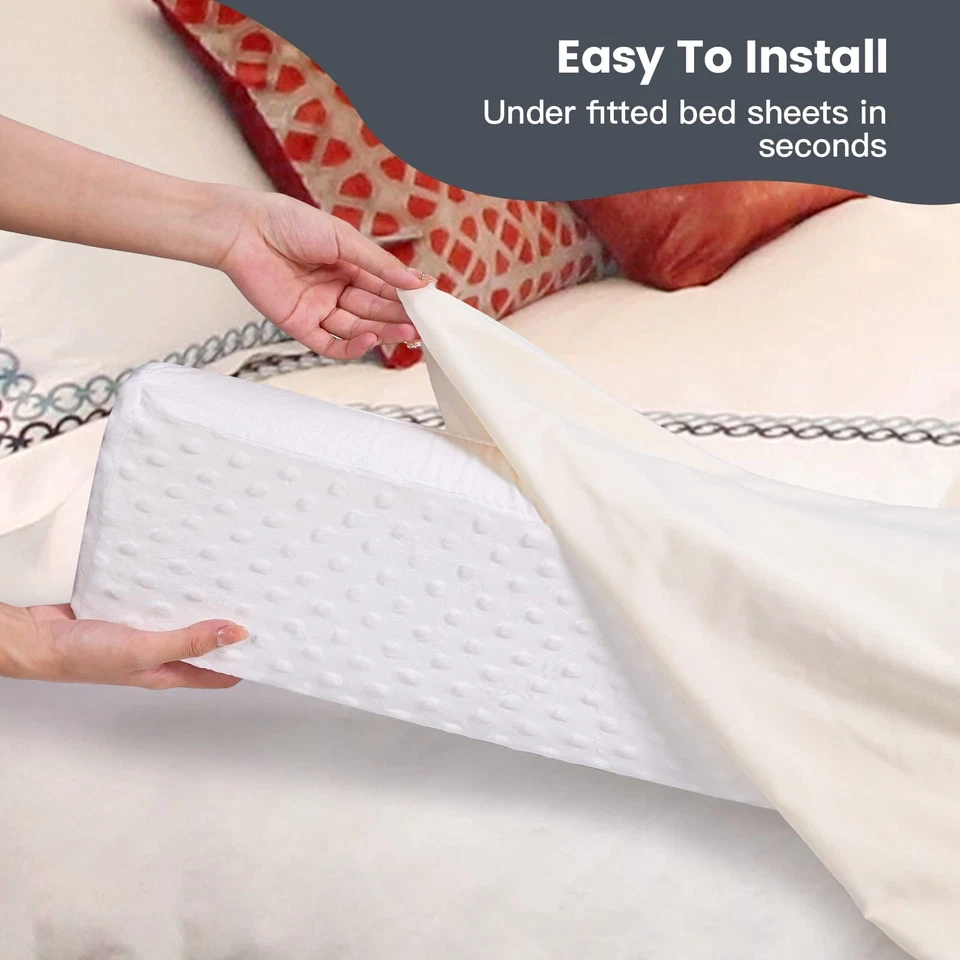 Parachoques de cama de bebé YENING para niños pequeños riel protector de cama de espuma para niños cama niño pequeño Foto 2 de 4