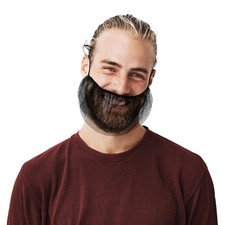 Black Disposable Beard Nets Nylon Single Loop Food Service 100 Count 19 x 9 in