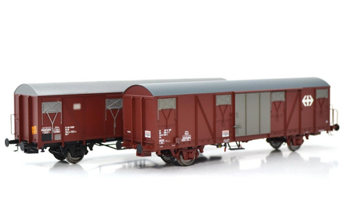 ACME/Exact-train 20409 carri DB e SBB tipo Gbs carico ARISTON rete FS ep IVb V | Zustand: Usato