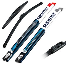 Oximo Front+Heck Scheibenwischer für Dacia Spring EV 1 I B6M1 Liftback ab 2020