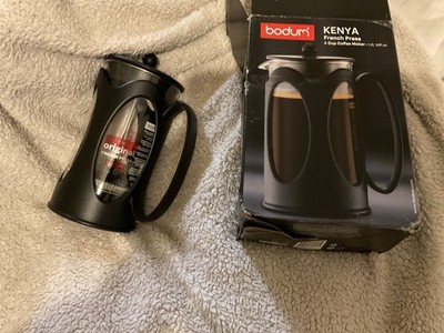 Bodum Kenia 8 Tassen French Press Kaffeemaschine, schwarz