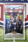 2024 Topps Finest - Team Finest Bo Nix #TF-8 Checkerboard Refractor (RC) PSA 10
