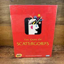The Game of Scattergories Vintage 2003 Milton Bradley Board Game NEW SEALED