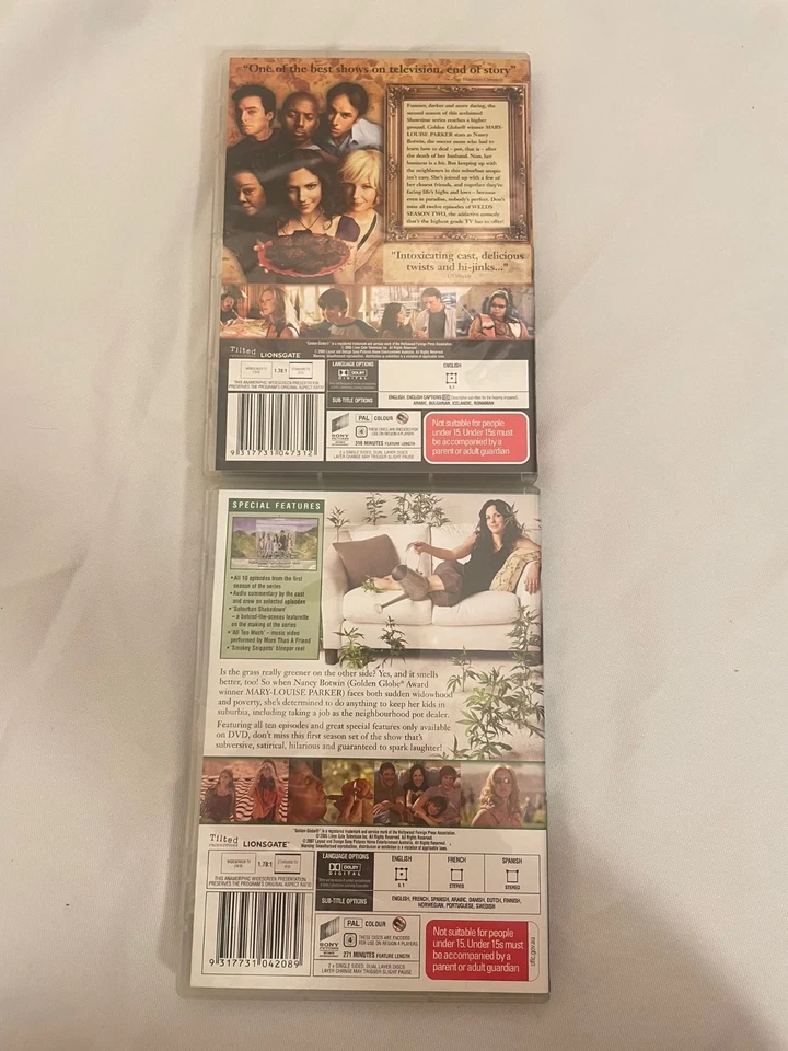 Weeds Complete Collection DVD Seasons 1-8 1 2 3 4 5 6 7 8 Regions 1 & 4 - Image 4 of 4