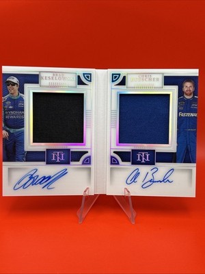 2023 Panini National Treasures Dual signatures Brad Keselowski Chris Buescher