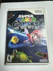 2007 Super Mario Galaxy Nintendo Wii Video Game Complete w/ Manual CIB