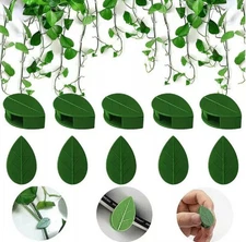 30-Pack Plant Climbing Wall Fixture Clips – Hanging Vine Support Clips