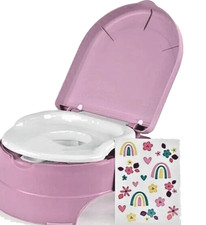 Summer My Fun Potty 3 In 1 Potty TRAINING CHAIR Step Stool Pink NEW