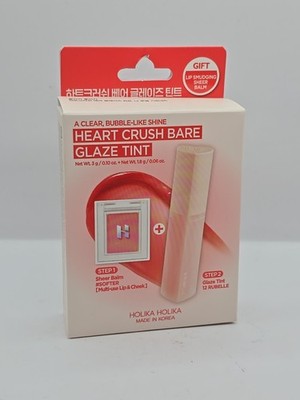 Holika Holika Heart Crush Bare Glaze Tint Set  Shade 12 Rubelle