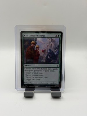 MTG, Call Damage Control $3 ORDER MIN 162 Marvel Super Heroes Regular 