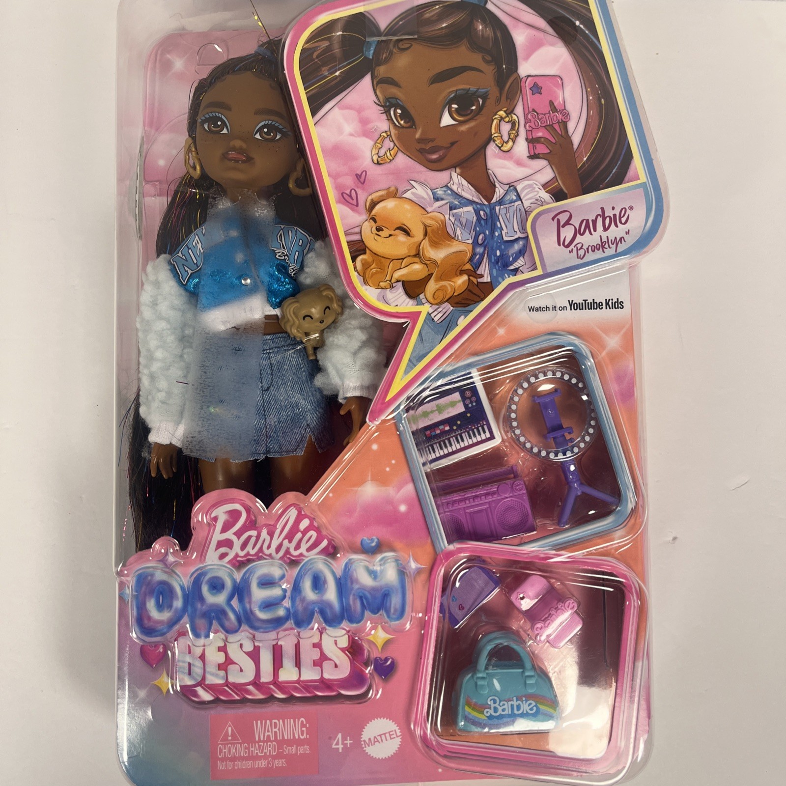 Barbie Dream Besties “Brooklyn” Fashion Doll  - Minor box damage