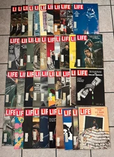 1969 Life Magazine Lot of 41 Peter Max Coretta King Mark Spitz covers