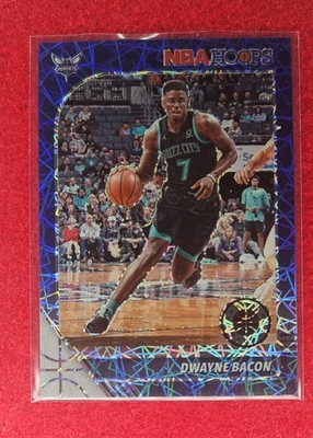 2019-20 Panini NBA Hoops Premium Stock - Dwayne Bacon #24 Blue Lazer Prizm /99