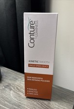 Conture Luminess Kinetic Smooth Hair Remover Device Skin Polisher New Sealed