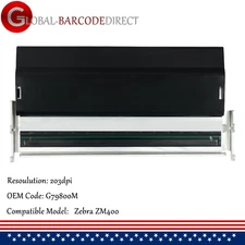 G79800M Printhead Fit for Zebra ZM400 Thermal Label Printer 203dpi Print Head