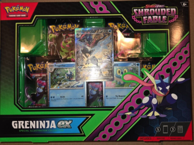 ゲッコウガ ex SAR shrouded fable Greninja ex Pokemon Scarlet