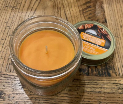 PUMPKIN GINGER ALE Mason Jar Candle LUMINESSENCE USA Autumn Thanksgiving 85g