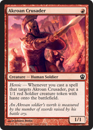 Akroan Crusader X4 (Theros (2013)) MTG (NM) *CCGHouse* Magic - Picture 1 of 1