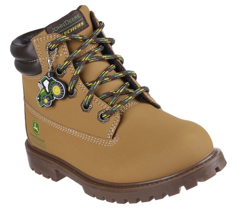 SKECHERS KIDS John Deere: Power Reach - Rugged-Dozer BOOTS 407056L