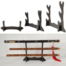 1 ~ 3 Tier Samurai Sword Stand Density Board Tanto Rack Flute Holder  Sword