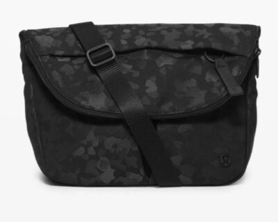 lululemon belt bag 5l Lululemon Everywhere Belt Bag 5L - Fragment Camo Jacquard Black Deep Coal-
