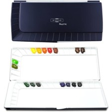 Mijello MWP-3040 Professional Water Color Palette Silver Nano 40