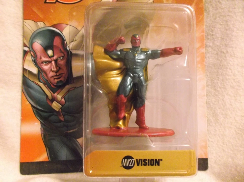 Marvel Avengers 2" Nano Metalfigs MV27 Vision 2017 Jada Toys Foto 2 de 4