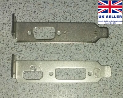 Set of Low Profile Brackets for Nvidia 610,710,730 and Radeon