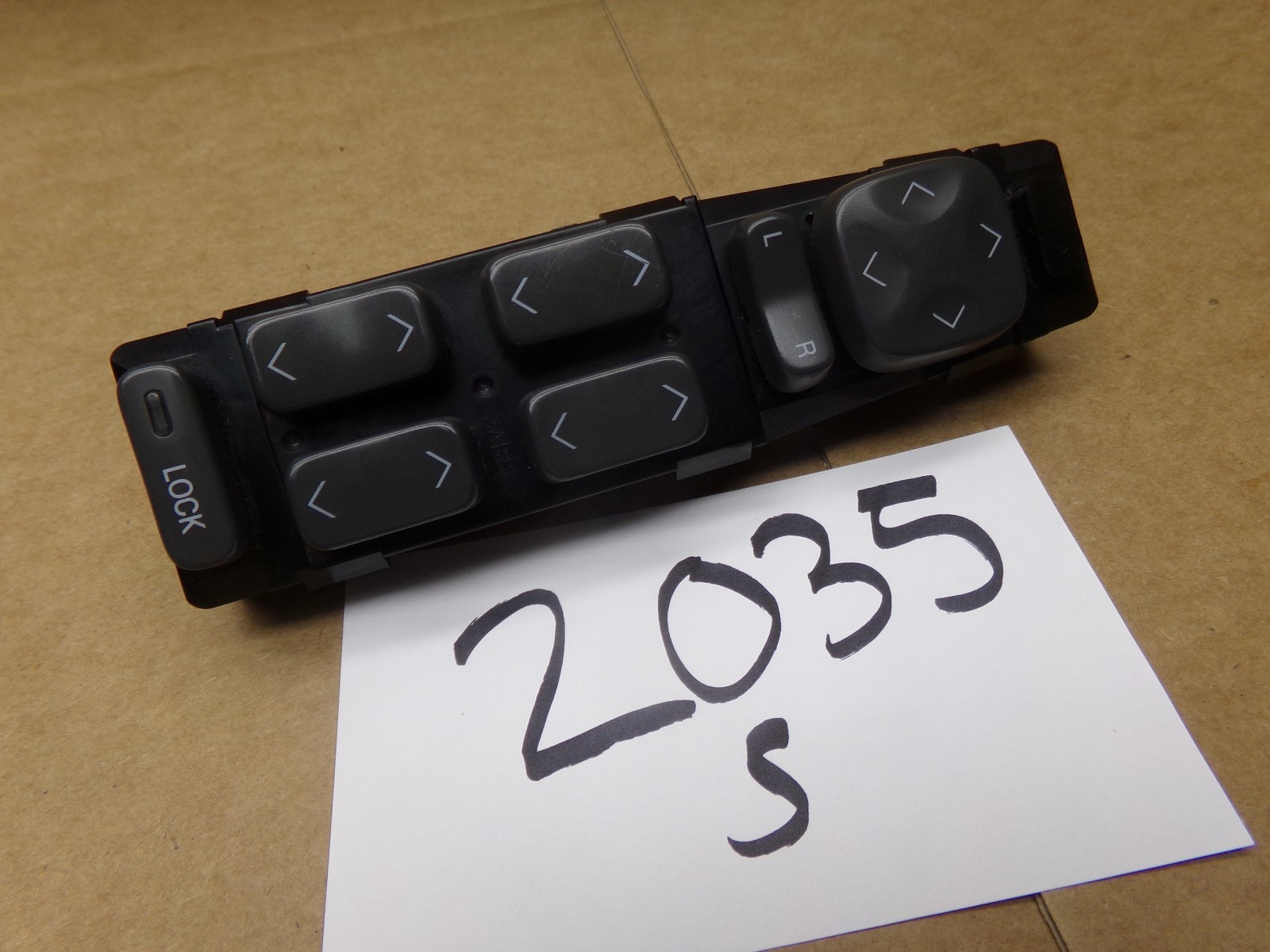 00 01 02 03 04 05 Deville MASTER Window Switch Control Power DRIVER #2035-S 