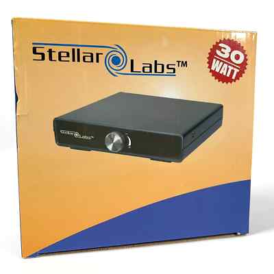 Stellar Labs Class T Tripath Digital Amplifier Hi-Fi Audio Mini Amp Compact 30W
