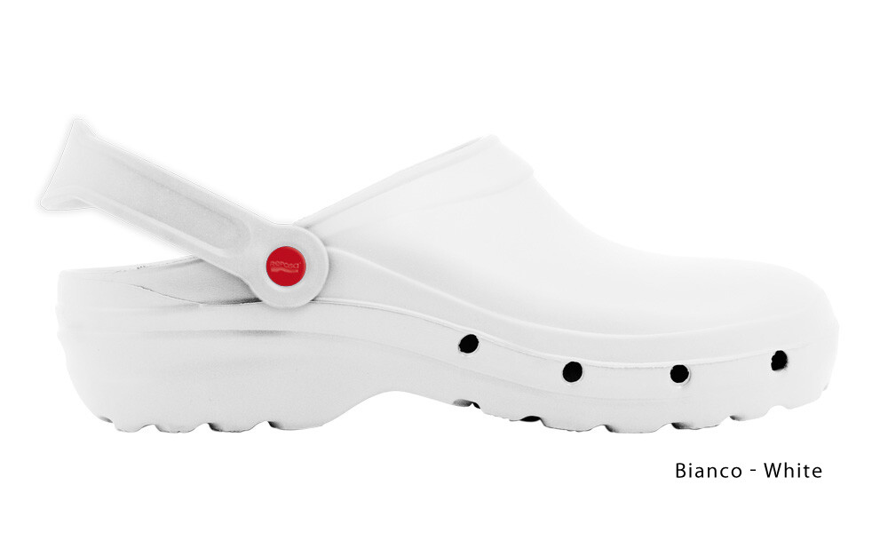 Zoccoli Sanitari LIGHT SHOCK BIANCO 47 REPOSA Leggeri Morbidi Scarpe Ciabatte