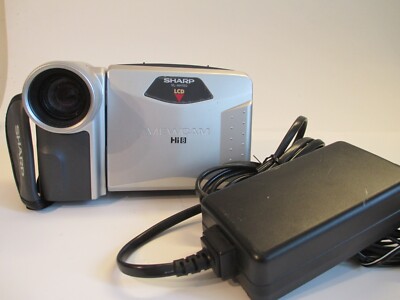 Sharp Viewcam VL-AH151 Video Camera Camcorder Hi8 Tape WORKING TESTED@!!