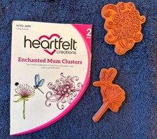Heartfelt Creations Enchanted Mum Clusters Stamp Set