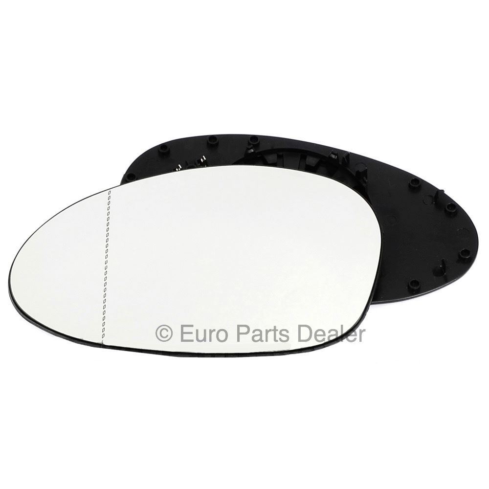 Wing mirror glass for BMW M3 E46 00-06 Left Passenger side Aspherical Electric
