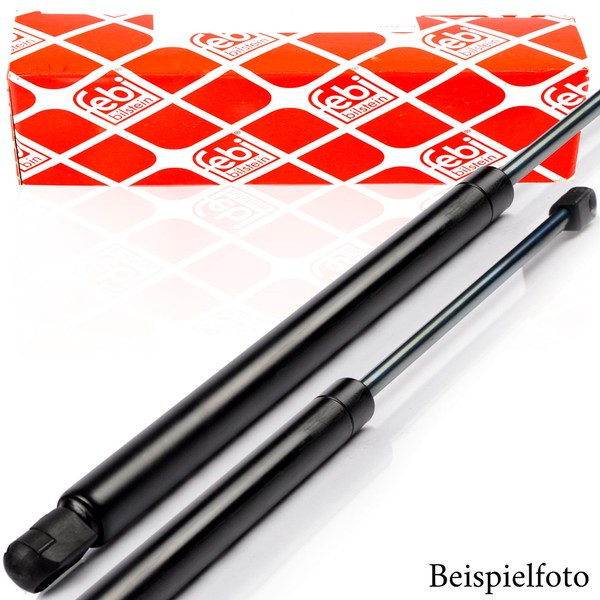 2X Febi 27647 Gasfeder DäMpfer Heckklappe 320N FüR Opel Combo Corsa B-image