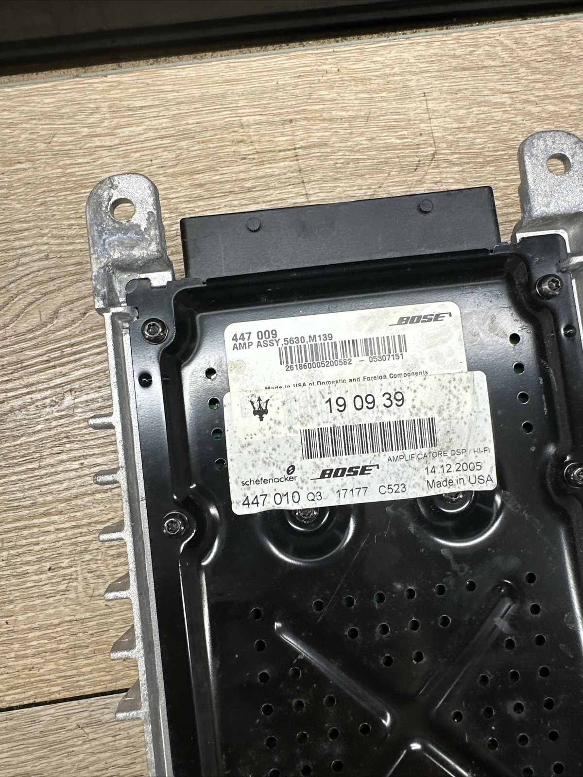 05-08 MASERATI QUATTROPORTE  M139 BOSE AMP AMPLIFIER OEM